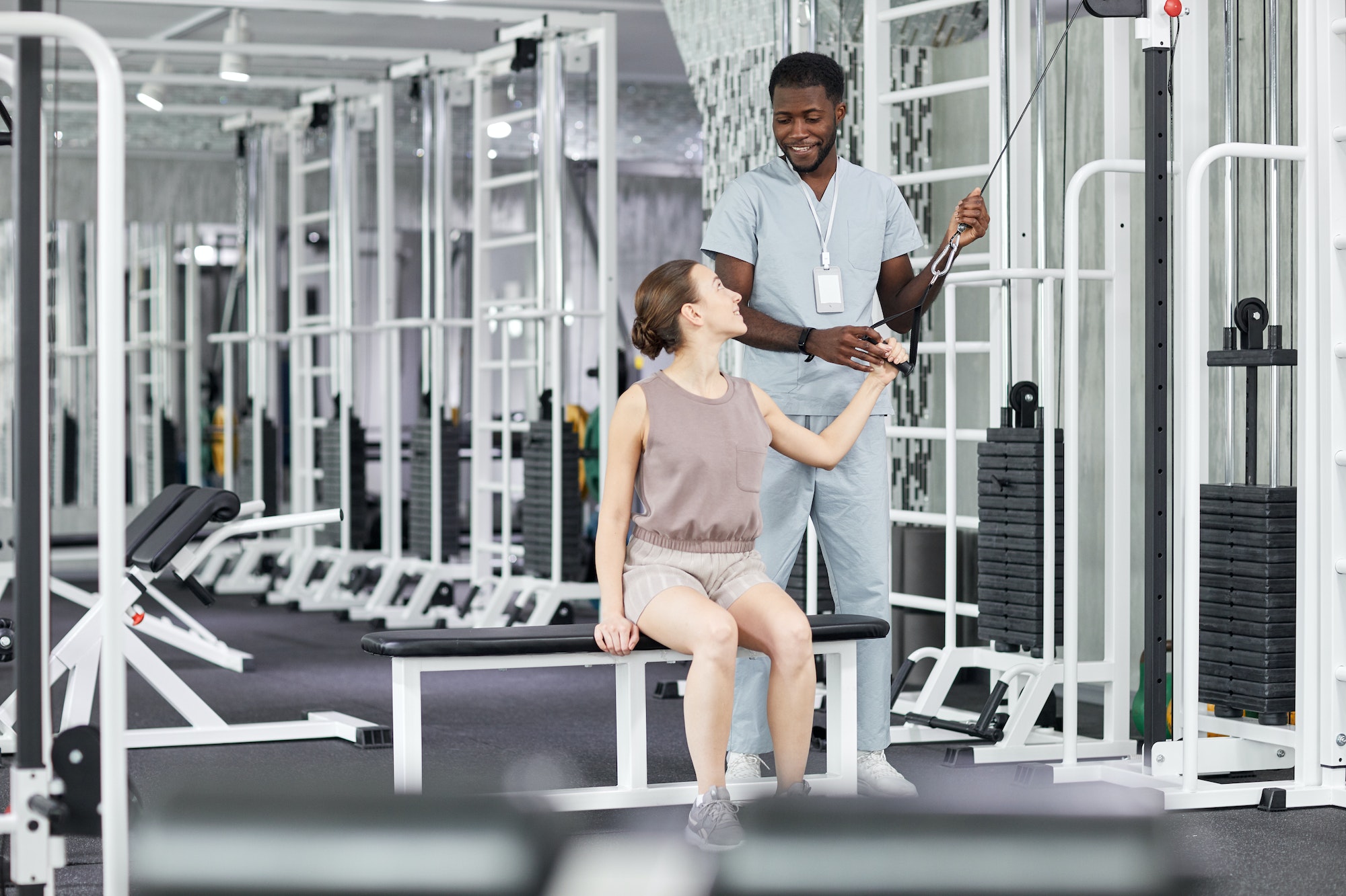 Woman in Physical Therapy